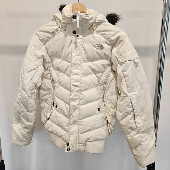The North Face Jackets & Blazers - The North Face Women's White 600 Down Recco Insulated Puffer Snowboard Jacket Xs